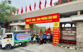 Lĩnh Nam phát động thi đua vì môi trường sáng - xanh - sạch - đẹp