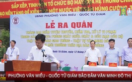 PHƯỜNG VĂN MIẾU- QUỐC TỬ GIÁM ĐẢM BẢO VĂN MINH ĐÔ THỊ