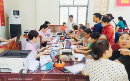 MTTQ và các tổ chức chính trị xã hội xã Quốc Oai tổ chức thành công phiên giao dịch đầu tiên của Ngân hàng Chính sách xã hội sau khi thành lập chính quyền địa phương hai cấp