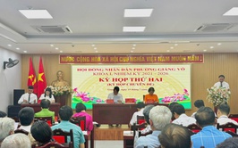 Hội đồng nhân dân phường Giảng Võ: Tổ chức Kỳ họp thứ 2 quyết nghị nhiều nội dung quan trọng