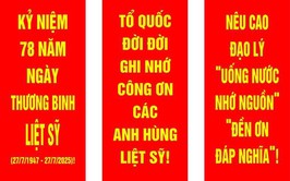 Xã Thanh Oai: Nhiều hoạt động thiết thực kỉ niệm 78 năm ngày Thương binh – Liệt sĩ (27/7/1947-27/7/2025)