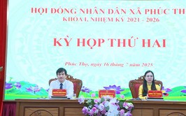 Kỳ họp thứ Hai - HĐND xã Phúc Thọ khoá I, nhiệm kỳ 2021 – 2026