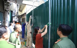 Phường Khương Đình: Ra quân xử lý vi phạm đất đai, trật tự xây dựng