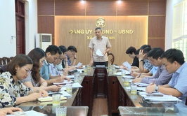 Thường trực HĐND xã giao ban chuẩn bị nội dung kỳ họp thứ hai HĐND xã An Khánh khóa XXI, nhiệm kỳ 2021-2026