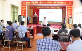 Lãnh đạo UBND xã làm việc với các cơ quan chức năng, các HTX Nông nghiệp về các nhiệm vụ trọng tâm