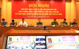 Hội nghị phổ biến, quán triệt và tập huấn chuyên sâu Luật Phòng cháy, chữa cháy và cứu nạn, cứu hộ trên địa bàn thành phố Hà Nội