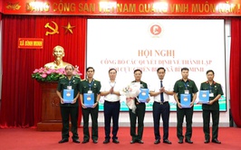 Công  bố Quyết định thành lập hội cựu chiến binh xã Bình Minh
