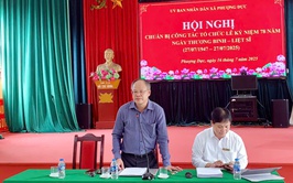 Xã Phượng Dực triển khai các hoạt động kỷ niệm 78 năm 
Ngày Thương Binh – Liệt sỹ (27/7/1947-27/7/2025)