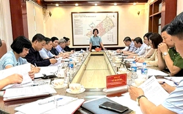 Đoàn công tác của Ban Thường vụ Thành ủy Hà Nội duyệt nội dung công tác chuẩn bị Đại hội đại biểu đảng bộ phường Thanh Xuân lần thứ I, nhiệm kỳ 2025 - 2030