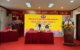 ĐẠI HỘI ĐẢNG BỘ CÁC CƠ QUAN ĐẢNG PHƯỜNG HOÀNG MAI 
LẦN THỨ I – DẤU ẤN ĐOÀN KẾT, TRÍ TUỆ, TRÁCH NHIỆM