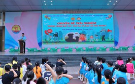 TRƯỜNG TIỂU HỌC DỊCH VỌNG B TỔ CHỨC TẬP HUẤN KỸ NĂNG PHÒNG CHỐNG BẮT CÓC, XÂM HẠI VÀ BẠO LỰC HỌC ĐƯỜNG