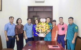 Phường Tây Mỗ công bố và trao quyết định thành lập Chi bộ Quân sự phường Tây Mỗ

