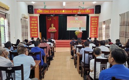 Ủy ban MTTQ Việt Nam xã Phú Nghĩa tổ chức Hội nghị công bố Quyết định về kiện toàn nhân sự Phó Chủ tịch Ủy ban MTTQ; triển khai chương trình công tác 6 tháng cuối năm 2025