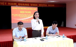 Phường Dương Nội quán triệt, triển khai xử lý nhiều vấn đề nóng về đất đai, trật tự xây dựng, trật tự đô thị