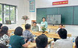 TỪ SỰ QUAN TÂM ĐẾN HÀNH ĐỘNG - LÃNH ĐẠO PHƯỜNG CẦU GIẤY TIẾP SỨC CHO TRƯỜNG TIỂU HỌC HẠ YÊN QUYẾT
