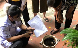 TRẠM Y TẾ PHƯỜNG BA ĐÌNH TỔ CHỨC GIÁM SÁT Ổ DỊCH SỐT XUẤT HUYẾT TẠI NGÕ 92 PHỐ CỬA BẮC