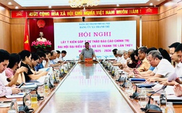 Phát huy trí tuệ tập thể và tinh thần dân chủ, trách nhiệm trong thảo luận, đóng góp vào dự thảo Báo cáo chính trị Đại hội đại biểu Đảng bộ xã Thanh Trì lần thứ I, nhiệm kỳ 2025-2030