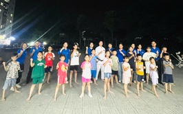 ĐOÀN THANH NIÊN XÃ BÌNH MINH TỔ CHỨC LỚP DẠY VÕ MIỄN PHÍ CHO THIẾU NHI - SÂN CHƠI BỔ ÍCH MÙA HÈ