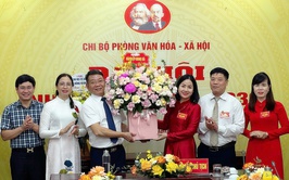Đại hội Chi bộ Phòng Văn hóa - Xã hội, nhiệm kỳ 2025 - 2030: Dân chủ - Đoàn kết - Đổi mới - Phát triển