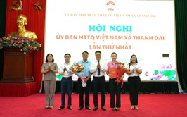 Uỷ ban MTTQ Việt Nam xã Thanh Oai tổ chức thành công Hội nghị lần thứ nhất