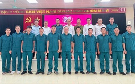 Xây dựng Chi bộ Quân sự xã Nam Phù vững mạnh toàn diện, thực sự là hạt nhân chính trị trong thực hiện nhiệm vụ quốc phòng, quân sự địa phương