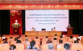 Tổ đại biểu số 9, Đoàn đại biểu HĐND thành phố Hà Nội tổ chức tiếp xúc cử tri các phường Việt Hưng, Long Biên, Phúc Lợi và Bồ Đề sau kỳ họp thứ 25 HĐND Thành phố khoá XVI nhiệm kỳ 2021 – 2026.