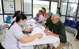 Xã Mê Linh: Khám bệnh, tư vấn sức khỏe, cấp thuốc cho hơn 700 đối tượng chính sách