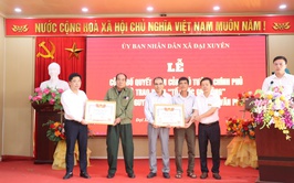 Đại Xuyên: Trao bằng “TỔ QUỐC GHI CÔNG” cho thân nhân Liệt sỹ