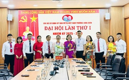 Đại hội Chi bộ Cơ quan MTTQ Việt Nam phường Long Biên lần thứ nhất, nhiệm kỳ 2025 – 2030