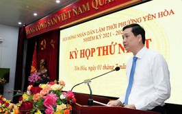 Khai mạc Kỳ họp thứ Nhất - Hội đồng nhân dân lâm thời phường Yên Hoà, nhiệm kỳ 2021-2026