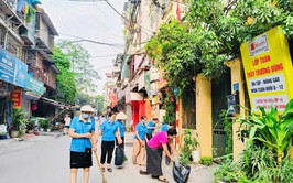 Phường Thanh Xuân tổng vệ sinh môi trường, chào mừng Đại hội Đảng bộ phường