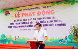 Phường Long Biên ra quân đảm bảo an ninh chính trị, trật tự an toàn xã hội – an toàn giao thông, trật tự xây dựng và đảm bảo vệ sinh môi trường