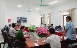 UBND XÃ PHÚC SƠN DỰ HỘI NGHỊ TRỰC TUYẾN ỨNG PHÓ VỚI CƠN BÃO SỐ 3 NĂM 2025
