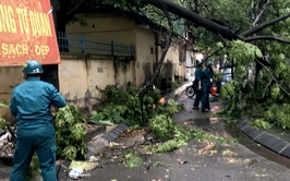 Phường Thanh Xuân khẩn trương khắc phục hậu quả giông lốc, đảm bảo an sinh cho người dân