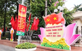 Phường Thanh Xuân sẵn sàng cho Đại hội Đảng bộ lần thứ I, nhiệm kỳ 2025-2030