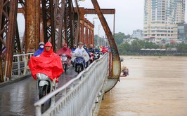 Cảnh báo lũ trên các sông ở thành phố Hà Nội