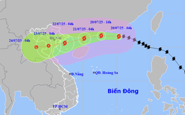  Tình hình bão Số 3 (WIPHA) diễn biến phức tạp, UBND xã Yên Xuân khuyến cáo người dân
