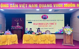 Đại hội Chi bộ cơ quan Ủy ban MTTQ Viêt Nam xã Hoài Đức