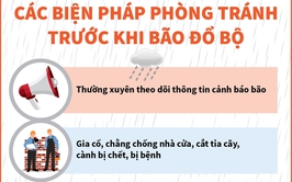 Các biện pháp phòng tránh trước khi bão đổ bộ