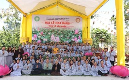 Ni sư truyền cảm hứng cho các hoạt động thiện nguyện