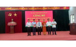 XÃ BA VÌ - CÔNG BỐ QUYẾT ĐỊNH THÀNH LẬP BQL DI TÍCH ĐỀN HẠ, ĐỀN TRUNG, ĐỀN THƯỢNG