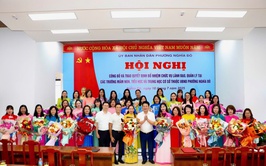 Hội nghị công bố và trao quyết định bổ nhiệm chức vụ lãnh đạo, quản lý tại các trường Mầm non, Tiểu học và Trung học cơ sở thuộc địa bàn phường Nghĩa Đô