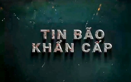 Tin bão trên đất liền (Cơn bão số 3) - Lúc 17h00 ngày 22/7/2025