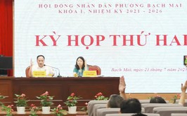 Kỳ họp thứ hai HĐND phường Bạch Mai: cán bộ, Nhân dân chung sức xây dựng phường phát triển văn minh, hiện đại