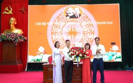Đại hội Chi bộ Văn phòng HĐND và UBND xã Thanh Oai lần thứ Nhất, nhiệm kỳ 2025 - 2030