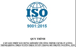 Công khai các quy trình cấp phép xây dựng