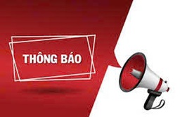THÔNG BÁO VỀ VIỆC KHÔNG BUÔN BÁN, SỬ DỤNG SẢN PHẨM 