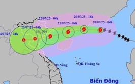 Những tác động đầu tiên của bão số 3 WIPHA trên địa bàn xã Đại Thanh