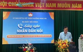 Phường Ngọc Hà ra mắt mô hình 