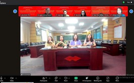 CHI BỘ TRƯỜNG TIỂU HỌC AN HOÀ TỔ CHỨC CUỘC HỌP TRỰC TUYẾN LẤY Ý KIẾN ĐẢNG VIÊN VỀ DỰ THẢO BÁO CÁO CHÍNH TRỊ CỦA BAN CHẤP HÀNH ĐẢNG BỘ PHƯỜNG CẦU GIẤY